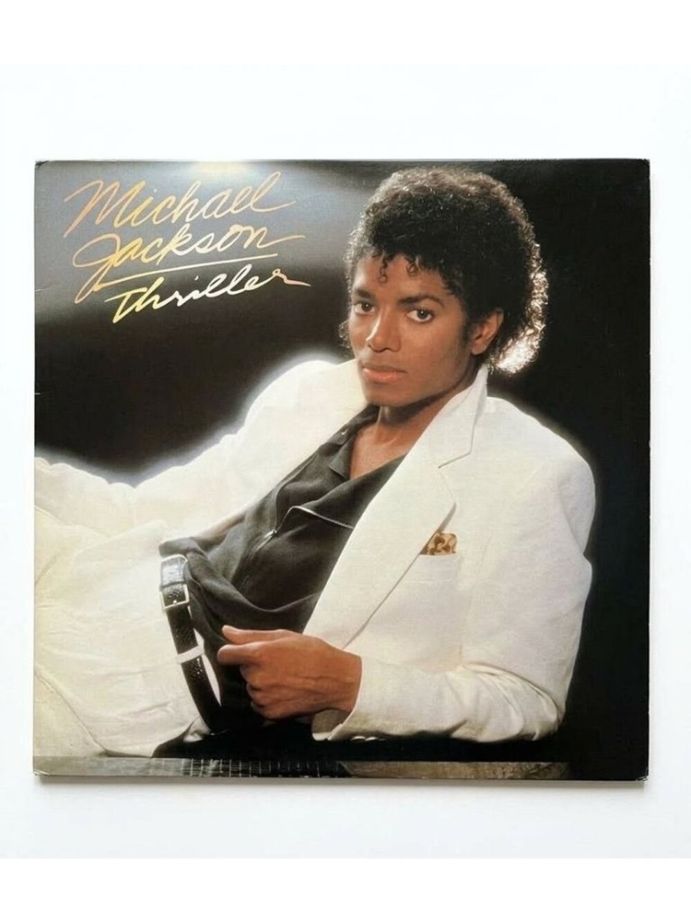 LP Album Record Michael Jackson Thriller 1982 LP Epic Records #QE-38112 CBS Gate